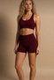 Cute Model Women Seamless Scrunch High Waist Sports Shorts Leggings - 2