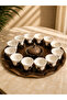 12-Person Set Metal Coffee Cup Set _ Zemzem Set