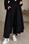 Women's Kimono Long Cardigan Trouser Set Belted Hijab Combination 3218 - 3