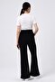 Belt-tied long leg pants - 3