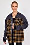 Hooded BUTTONED OVERSIZE HOLSTER SWEATSHIRT (E22-61501) - 3