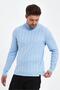 HALF FISHER REGULAR FIT KNIT SWEATER (E23-6706) - 5