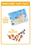 UAE Map Wooden Peg Puzzle for Kids, Bilingual Arabic & English, 13 Pieces, Learn Emirates Geography - 4