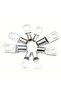 60pcs Silver 60PCS battery lug, ring terminal sorting tool kit, battery cable end/terminal connector - 5