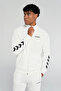 Falconzo Zip Jacket White Men's Sweatshirt 921133-9003