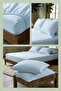 طقم ملاءات سرير مطاطية مزدوجة، اختر المقاس 160x200 أو بحجم كبير 180x200 مع ارتفاع السرير 30 سم - 2