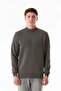 3 Thread Embossed Crew Neck Sweatshirt - 8