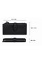 Unisex Genuine Leather Khaki Color Zippered Multi-Compartment Long Wallet - 3