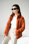 Women's Oversize Zippered Teddy Plush Cardigan - 3