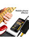 black Lanlison Guitar Effects Interface Adapter Converter Amplifier Recorder for iPhone - 5