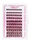 MIX Self-Adhesive Eyelashes, 80 Pieces of Self-Adhesive Eyelash Clusters, 10-16 mm Mixed, Natural Lo - 8