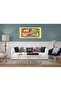Patterned fabric wall covering, tapestry - 4