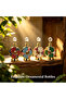 4pcs Crystal Perfume Essential Oil Bottle 12ml D9332