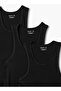 Men Ribbed Cotton Vest - Pack of 3 - 8