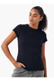 2-Pack Crew Neck Top With Cap Sleeves (Black/Black) - 5