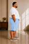 Men's Plus Size Capri 3XL 4XL 5XL 6XL 7XL 8XL 9XL - 3