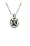 O Letter Antique Unisex Necklace – Personal, Elegant, and Original Design