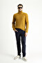Turtleneck Slim Fit Slim Fit Patterned Knitwear Sweater - 2