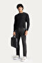 Slim Fit Slim Fit Lycra Velvet Trousers - 2