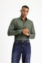 Long Sleeve Slim Fit Slim Fit Lumberjack Sports Cotton Button Collar Shirt - 3