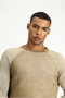 Crew Neck Slim Fit Slim Fit Striped Knitwear Sweater