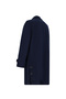 Regular Fit Woolen Plain Coat - 5