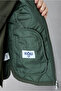 Mock Neck Pocketed Zippered Quilted Sports Vest - 5