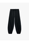 بنطلون بالون بحزام خصر وجيوب جانبية مطاطية - 2