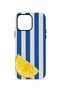iPhone 14 Pro Vorian Dual Layer Case Lemon Coast Stripe - 4