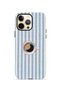 iPhone 12 Pro Max Vorian Double Layer Case Morning Coffee Stripe
