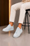 Unisex Daily Comfortable Lace-Up Sneaker Shoes - 2