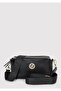 Black Crossbody Bag with Seal Logo Detail 1912662-900 - 2