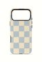 iPhone 17 Pro Vorian Double Layer Case Powder Blue Checker - 4