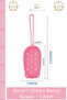 # Soft Hygienic Silicone Bath Scrubber with Sponge and Exfoliating Effect, Double-Sided Massager - 1 Piece - 2