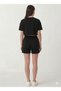 Women's 2-Piece Sweatpants and Shorts Set - Seasonal Comfortable Fit Casual Combination Oversize - 4