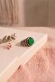 Authentic Bronze Ring - Bohemian Style Handmade Women's Accessory with Stones - 2