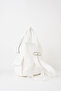 Women's Swan White Multi-Pocket Zippered & Flap Adjustable Strap Travel & Daily Backpack - 2
