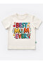 Organic Best Mom Ever Kids T-Shirt Ecru