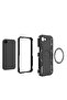 Case for iPhone 16e/ iPhone 17e, ArmorMag Case, shockproof, black - 5