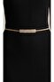 Women's Gold Imported Springy Flexible Belt Suitable for All Sizes Waist Belt Springy Belt Dress Belt Coat Belt - 5