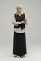 Women's Vest, Shirt, Skirt, Elastic Waist, Three-Piece Suit - 3