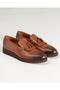 Italian Style Internal and External Natural Leather Nappa Men's Shoes Tan T12801 - 2