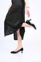 Laceless Neolite Sole Genuine Leather Thin Heeled Shoes 342-538 Women's Shoes - 4