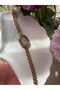 Minimal Metal Women's Wristwatch Inside Green - 2