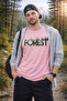 Premium Forest Printed Hunter Theme Unisex Oversize Women's T-Shirt Men's T-Shirt Cotton Oversize T-Shirt - 2