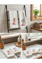 3-Piece Embroidered Kitchen Towel Set 30X50 cm – Boxed Gift Cotton Kitchen Towel Set - 2