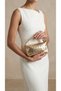 Kate Staple Detailed Mini Women's Hand and Shoulder Bag Gold - 4