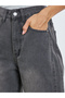 High Rise Cut and Sew Wide Leg Jeans - 3