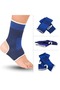 Ankle Support Brace Elastic Compression Sleeve for Sports Running Injury Relief Protection
