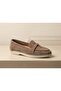 Genuine Suede Leather Loafer Casual Women's Shoes - 3